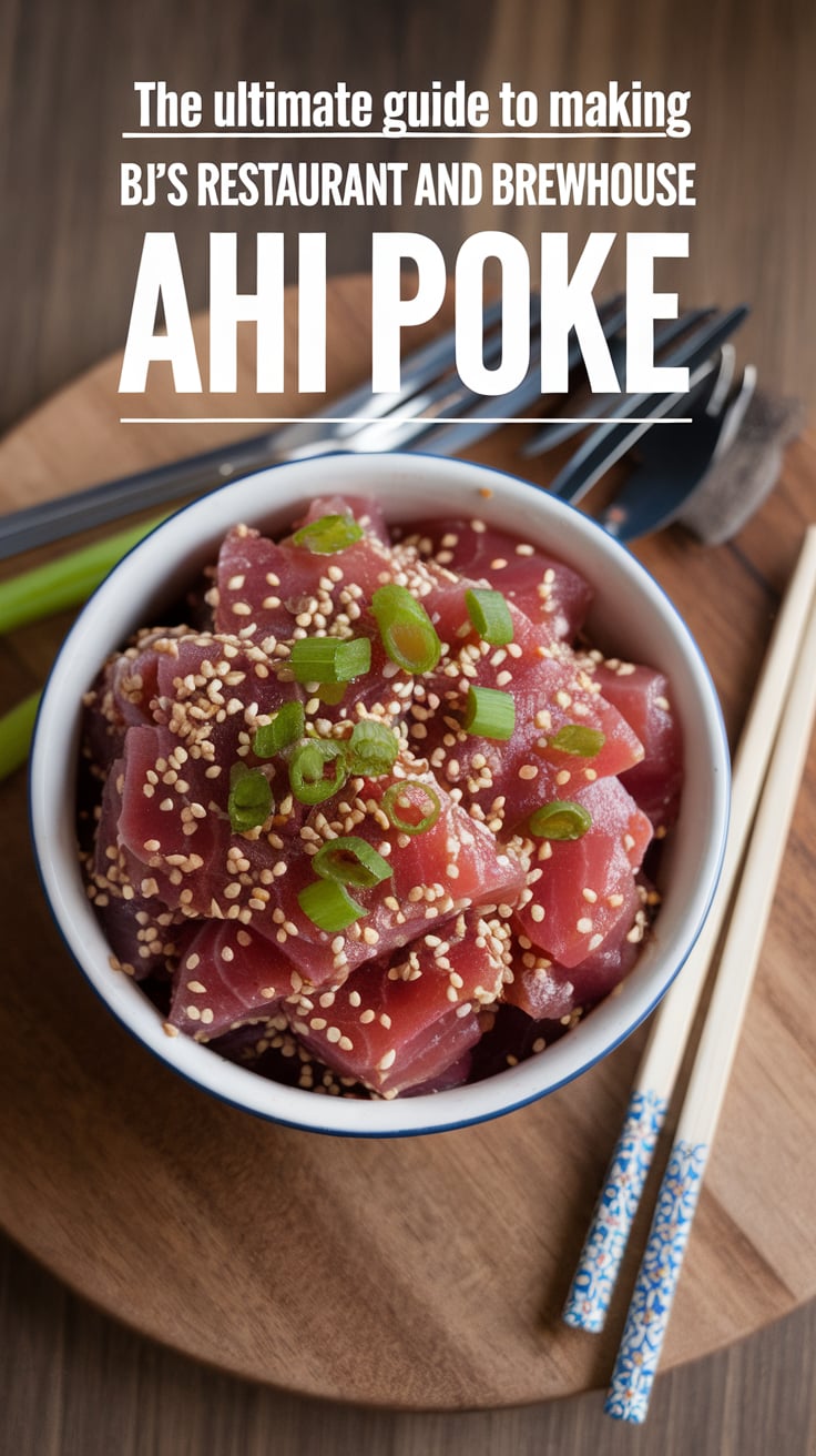 Learn essential tips and tricks for selecting the freshest fish and achieving that signature texture, ensuring your homemade poke is every bit as enticing as BJ's version. With straightforward step-by-step instructions, you'll find that this gourmet treat is more accessible than you ever imagined.