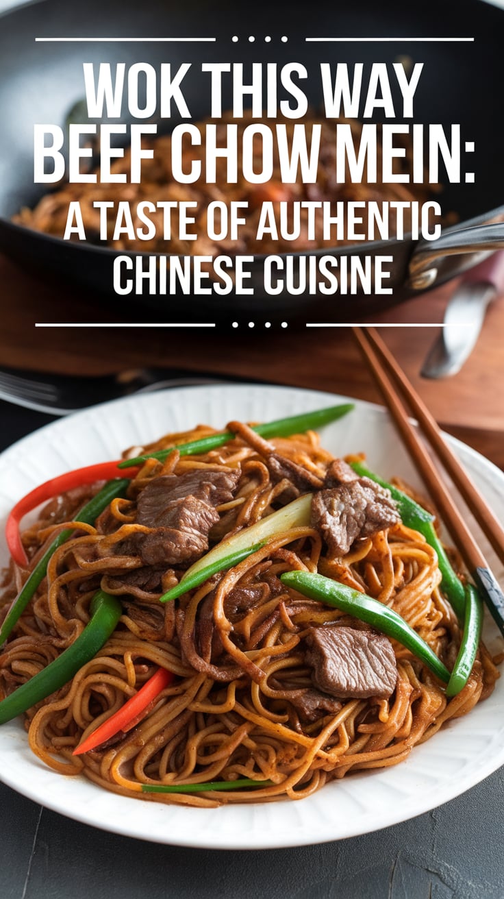 Discover the secret to making Wok This Way Beef Chow Mein, a delightful copycat recipe that tastes just like the original from your favorite Chinese restaurant. With its delectable blend of marinated beef, crisp vegetables, and savory noodles, you'll find yourself indulging in a flavorful meal that brings the essence of traditional Chinese cooking right to your table.