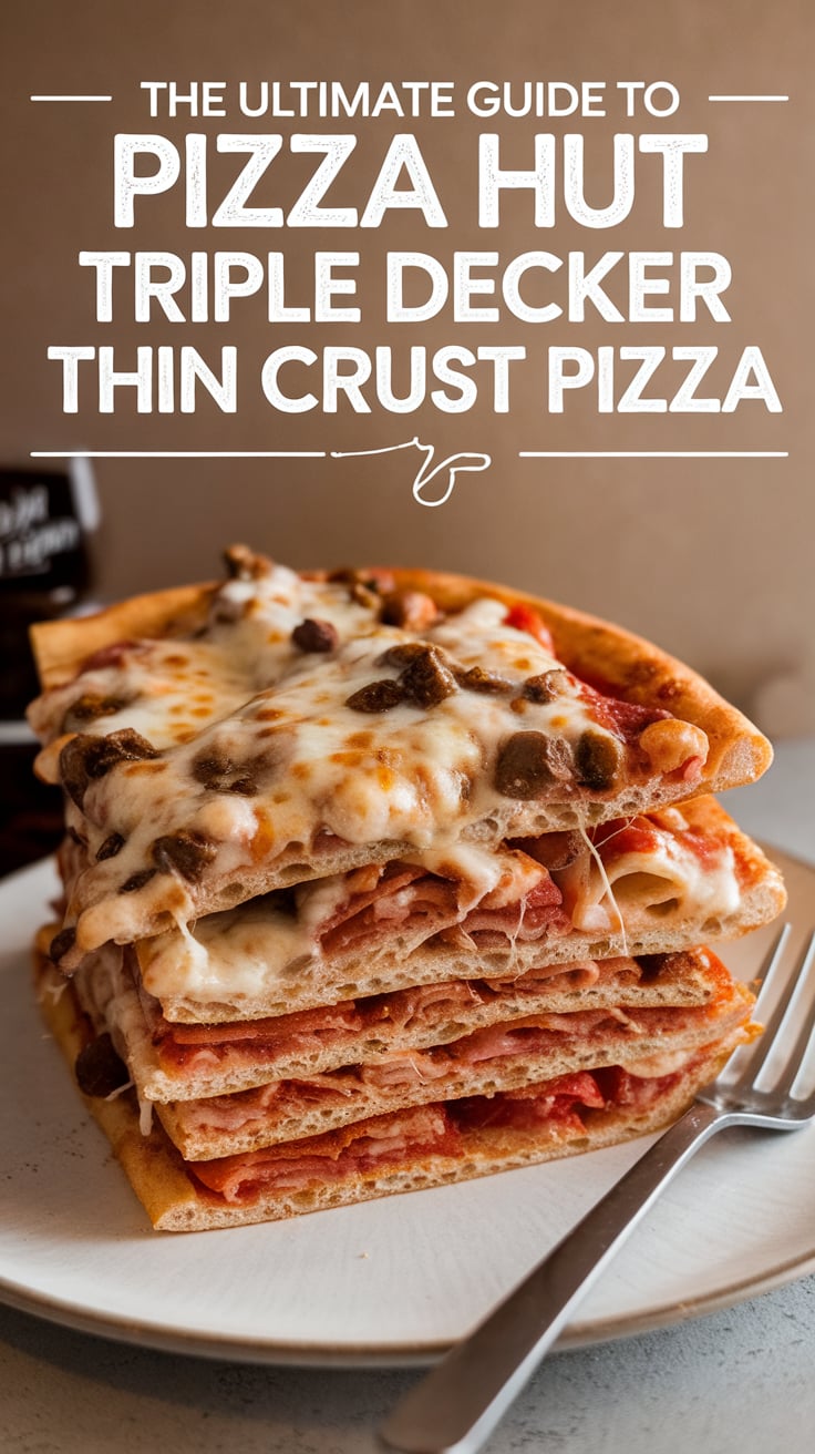 The Ultimate Guide To Pizza Hut Triple Decker Thin Crust Pizza The Ultimate Guide To Pizza Hut Triple Decker Thin Crust Pizza