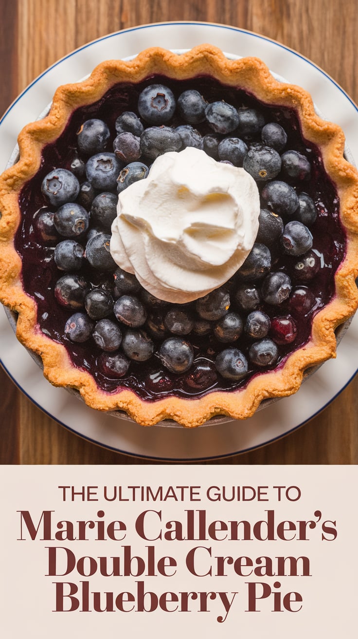 Whether you’re celebrating a special occasion or simply craving a comforting dessert, this blueberry pie serves as a perfect centerpiece. With simple instructions and accessible ingredients, you can enjoy a pie that rivals Marie Callender's in both flavor and presentation.