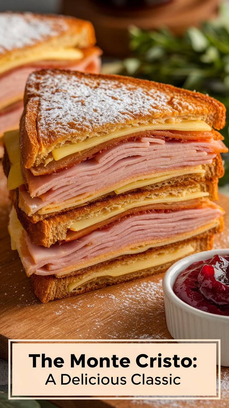 Craving that perfectly crispy, sweet, and savory bliss of a Monte Cristo? This copycat recipe captures all the iconic flavors and textures of the original, making it a fantastic way to satisfy your cravings with homemade goodness that rivals the diner experience.
