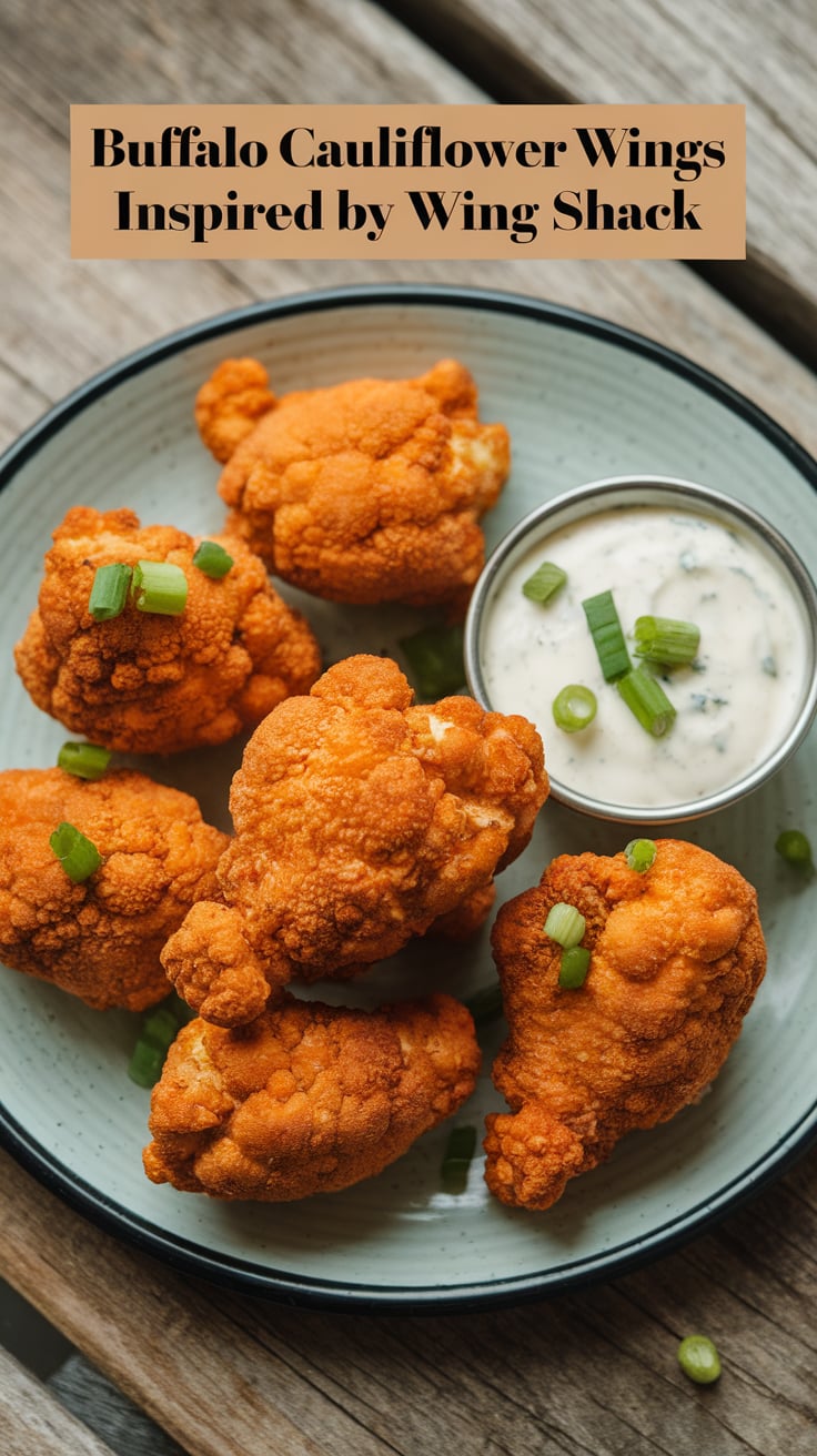 Say goodbye to takeout and hello to homemade deliciousness with our copycat recipe for Buffalo cauliflower wings. Experience the same fiery heat and savory goodness as your beloved Wing Shack version, right in your own kitchen!