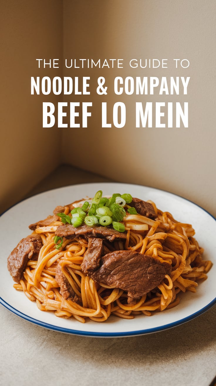 Craving the irresistible taste of Noodle & Company's Beef Lo Mein? This comprehensive recipe provides everything you need to enjoy a homemade version that tastes just as good as the original. With a perfect blend of fresh ingredients and savory sauces, you’ll find yourself savoring the familiar flavors in every bite.