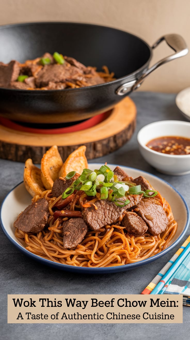Satisfy your cravings for Chinese takeout with this incredible copycat recipe for Wok This Way Beef Chow Mein. Each bite is bursting with the same rich flavors and textures as the classic dish, ensuring that you can recreate that authentic experience at home anytime you desire.