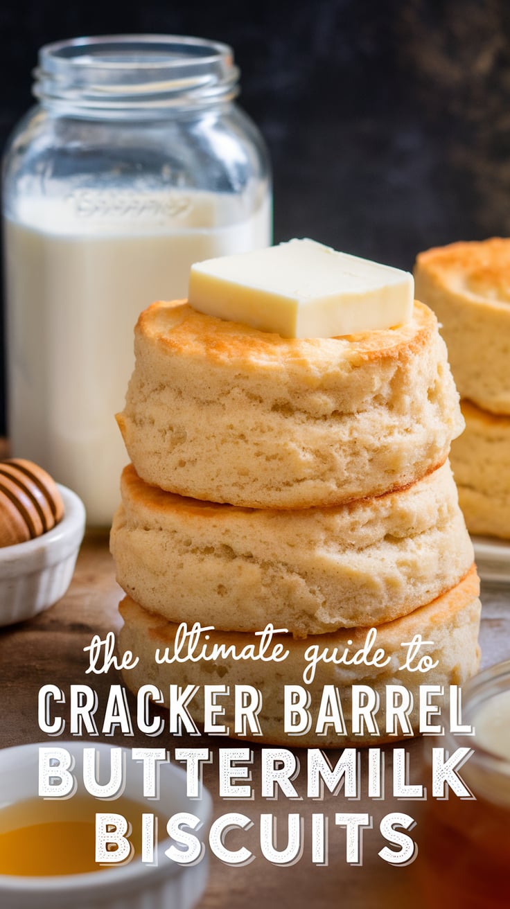 Dive into The Ultimate Guide to Cracker Barrel Buttermilk Biscuits, where you'll learn how to recreate this iconic Southern comfort food in your own kitchen. This copycat recipe captures the flaky, buttery texture and rich flavor that has made these biscuits a staple at the beloved restaurant, allowing you to enjoy them anytime you crave a taste of home.