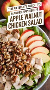 Whether you're meal prepping for the week or serving a delightful salad for a special occasion, this copycat recipe makes enjoying Applebee's Apple Walnut Chicken Salad easy and accessible. Explore this guide and transform your kitchen into a culinary haven, where restaurant-quality flavors await you.