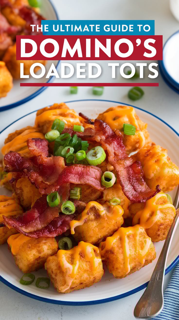 Customization is key, and this recipe invites you to put your own twist on these classic loaded tots. Whether you prefer extra bacon, a dash of jalapeños, or a drizzle of ranch dressing, you'll be able to indulge in a delicious dish that brings the taste of Domino's straight to your plate.