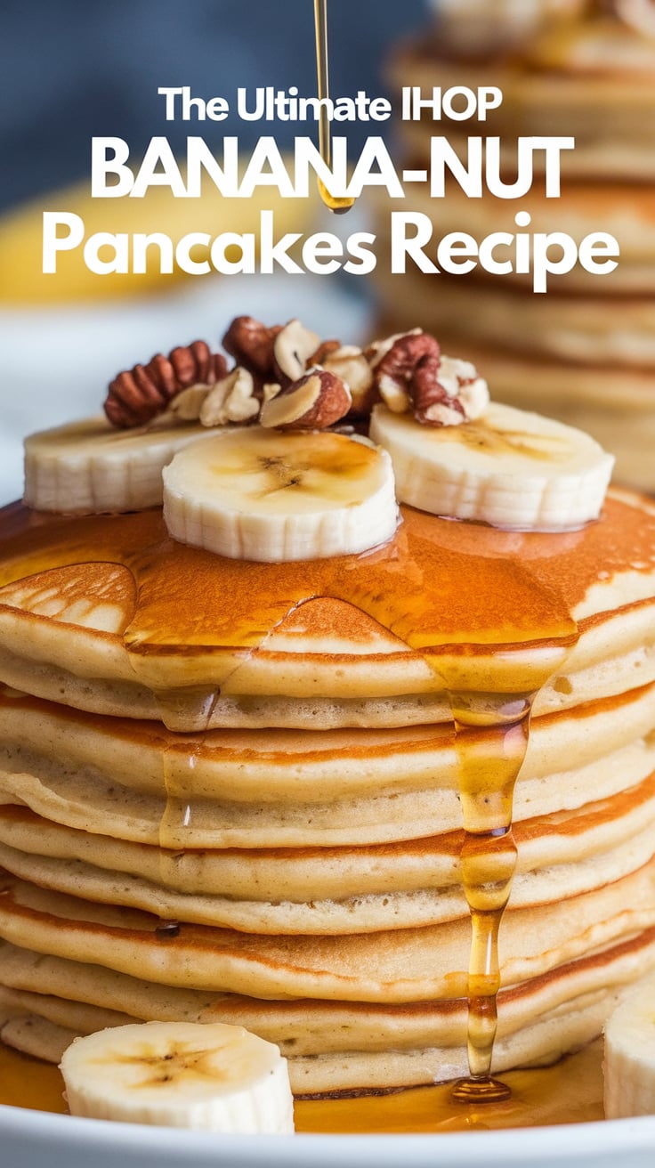 Why wait for your next visit to IHOP when you can whip up their iconic Banana-Nut Pancakes at home? This easy copycat recipe captures the same rich flavors and fluffy texture you love, making breakfast feel like an indulgent treat. Dive into this ultimate guide and bring gourmet pancakes to your morning routine.