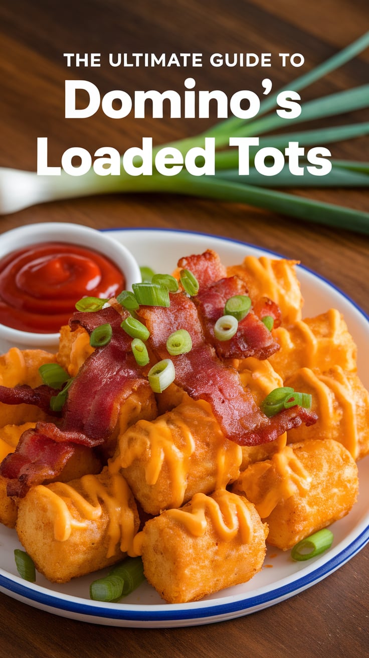 Experience the perfect blend of crispy tots, gooey cheese, and zesty toppings that make this dish a fan favorite. With easy-to-follow steps, you can master the art of making loaded tots that taste just like the ones served at your local Domino's, all in the comfort of your kitchen.