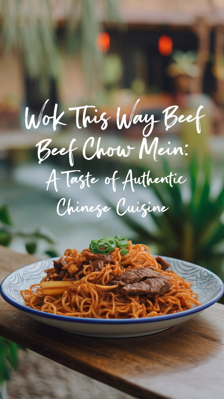 Experience the vibrant flavors of authentic Chinese cuisine with this copycat recipe for Wok This Way Beef Chow Mein. Designed to replicate the beloved restaurant dish, this recipe features tender beef, fresh vegetables, and perfectly cooked noodles, delivering the same mouthwatering taste you crave without stepping out of your kitchen.