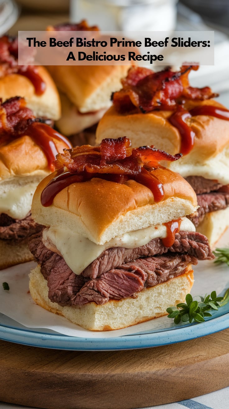 Elevate your next meal with this copycat recipe for Beef Bistro Prime Beef Sliders, designed to bring the restaurant experience right to your kitchen. With tender, flavorful beef and the perfect accompaniments, you'll find that these sliders taste just like the originals, serving up a delicious feast for any occasion.