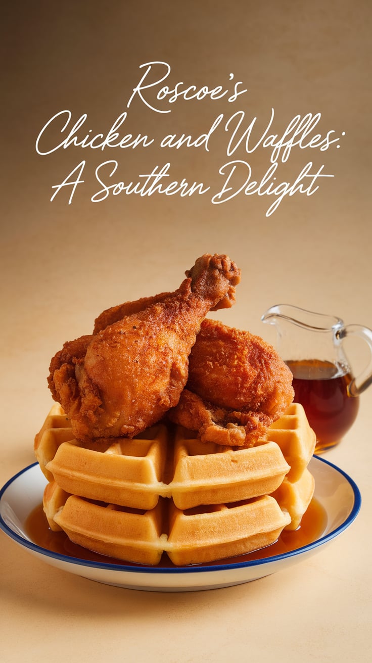 Perfect for breakfast, brunch, or even dinner, this recipe ensures you can enjoy the rich flavors and textures of the classic dish any time you desire. Impress your family and friends with this homemade version that replicates Roscoe's famous recipe, providing a delightful taste experience they won't forget.