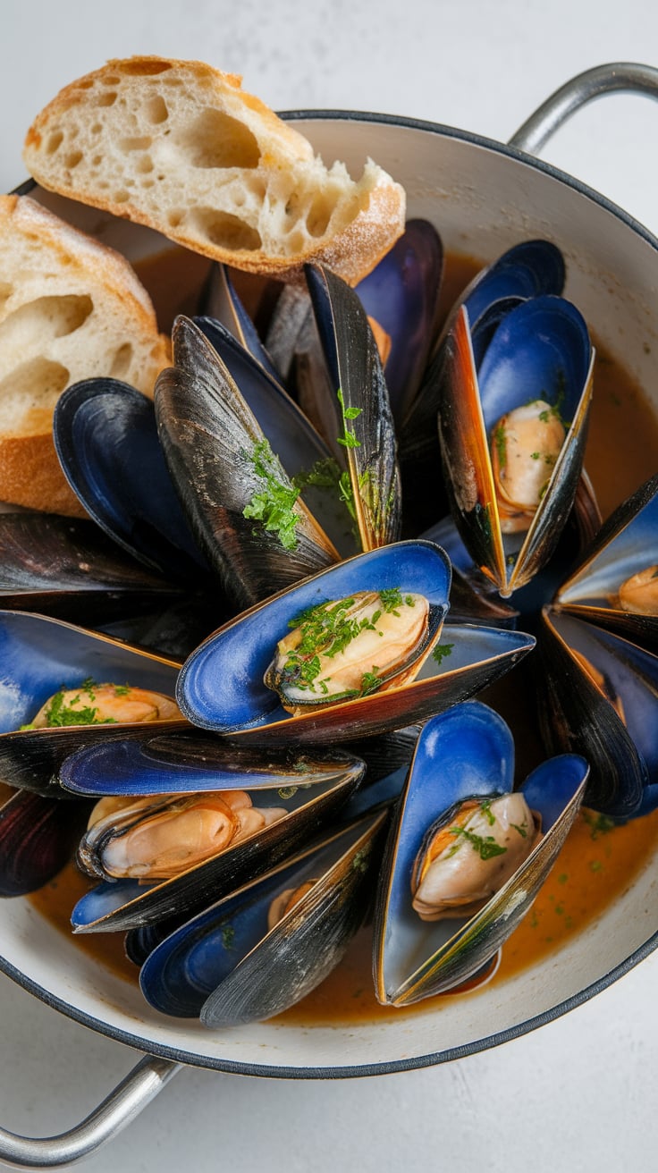 Recreate the restaurant experience at home with this copycat recipe for Red Lobster White Wine & Garlic Mussels, bringing the flavors of this seafood favorite right to your kitchen. Enjoy the rich, savory taste of fresh mussels bathed in a decadent garlic and white wine sauce that rivals the original dish.