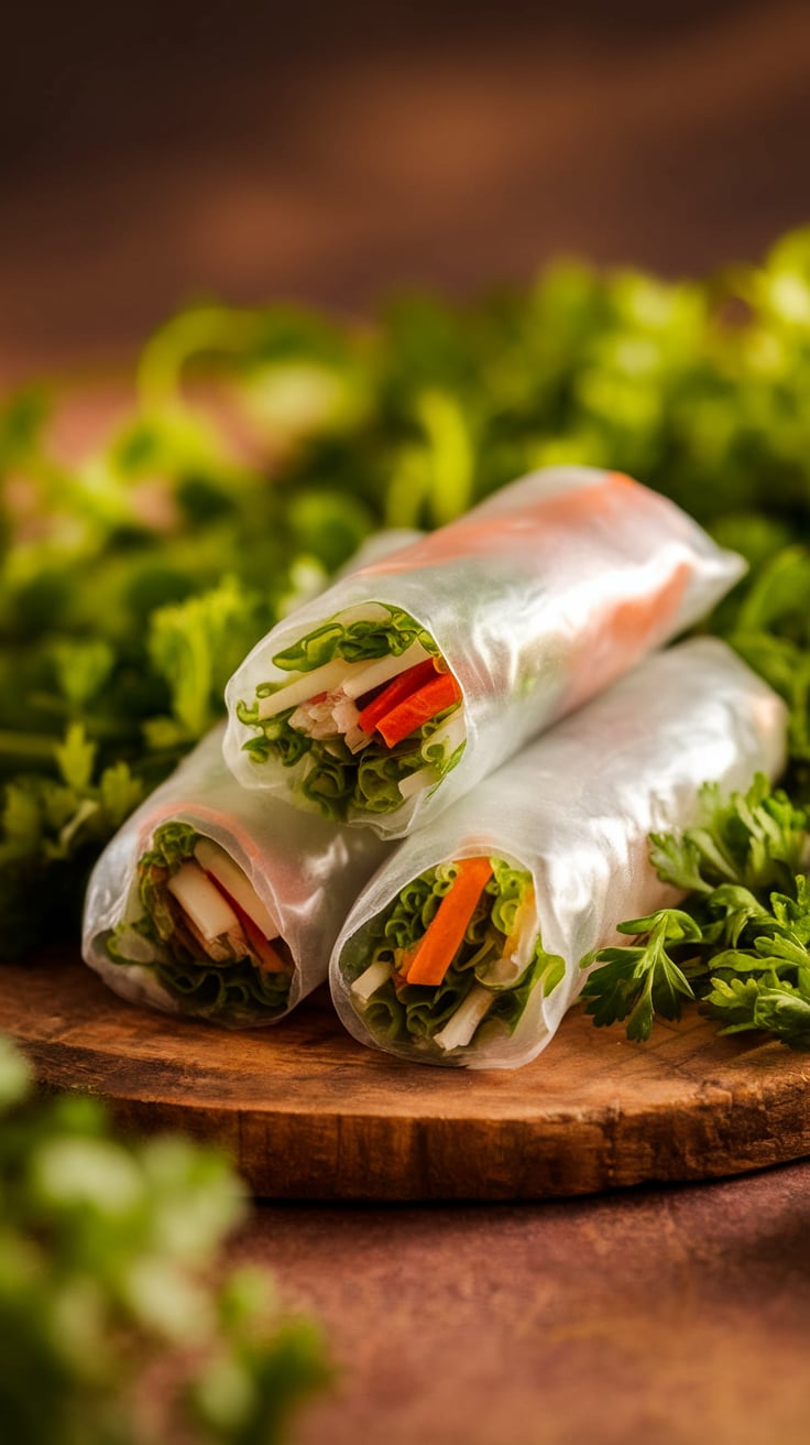 Great for appetizers or a light meal, these Fresh Spring Rolls are easy to make and a healthier option for satisfying your cravings. You’ll be amazed at how quickly you can recreate the flavors of Pho 24 in your own home.