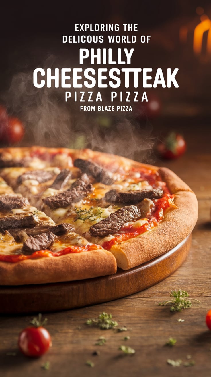 Craving the iconic taste of Blaze Pizza’s Philly Cheesesteak Pizza? This recipe brings that mouthwatering experience into your kitchen, with layers of juicy steak, gooey cheese, and vibrant peppers that make every bite unforgettable.