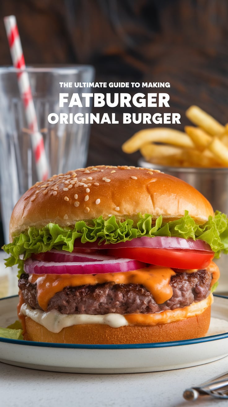 Enjoy the flavors of a Fatburger Original Burger without the trip to the restaurant. The Ultimate Guide provides everything you need to whip up this delicious copycat version, making it easy to savor that signature taste anytime you want.