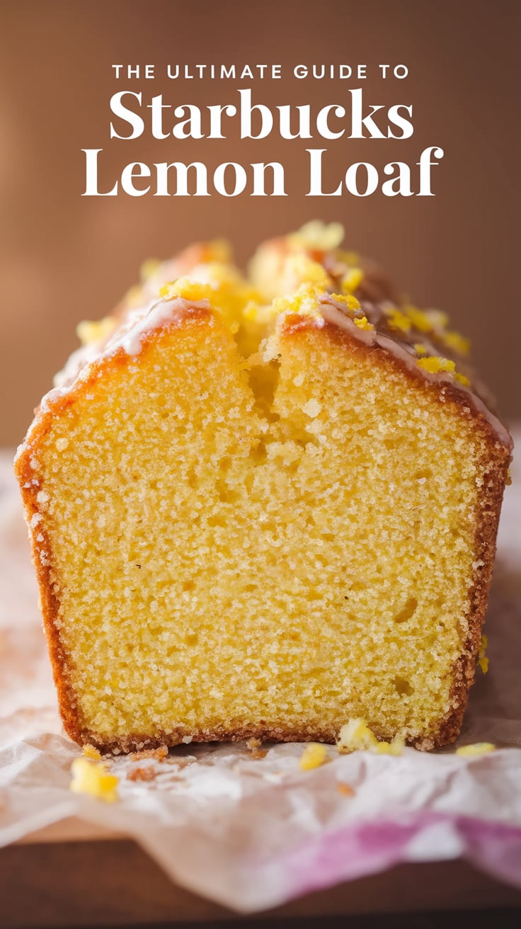 Unlock the secrets to recreating the beloved Starbucks Lemon Loaf with The Ultimate Guide to Starbucks Lemon Loaf. This copycat recipe captures the moist, tangy goodness and irresistible sweetness that fans adore, allowing you to indulge in a slice of café bliss right from your own kitchen.