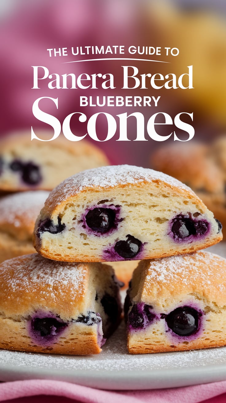 Discover how to create bakery-quality blueberry scones with The Ultimate Guide to Making Panera Bread Blueberry Scones. This copycat recipe brings the café experience to your kitchen, delivering all the deliciousness and charm of Panera’s signature pastries with minimal effort, perfect for breakfast or an indulgent snack.