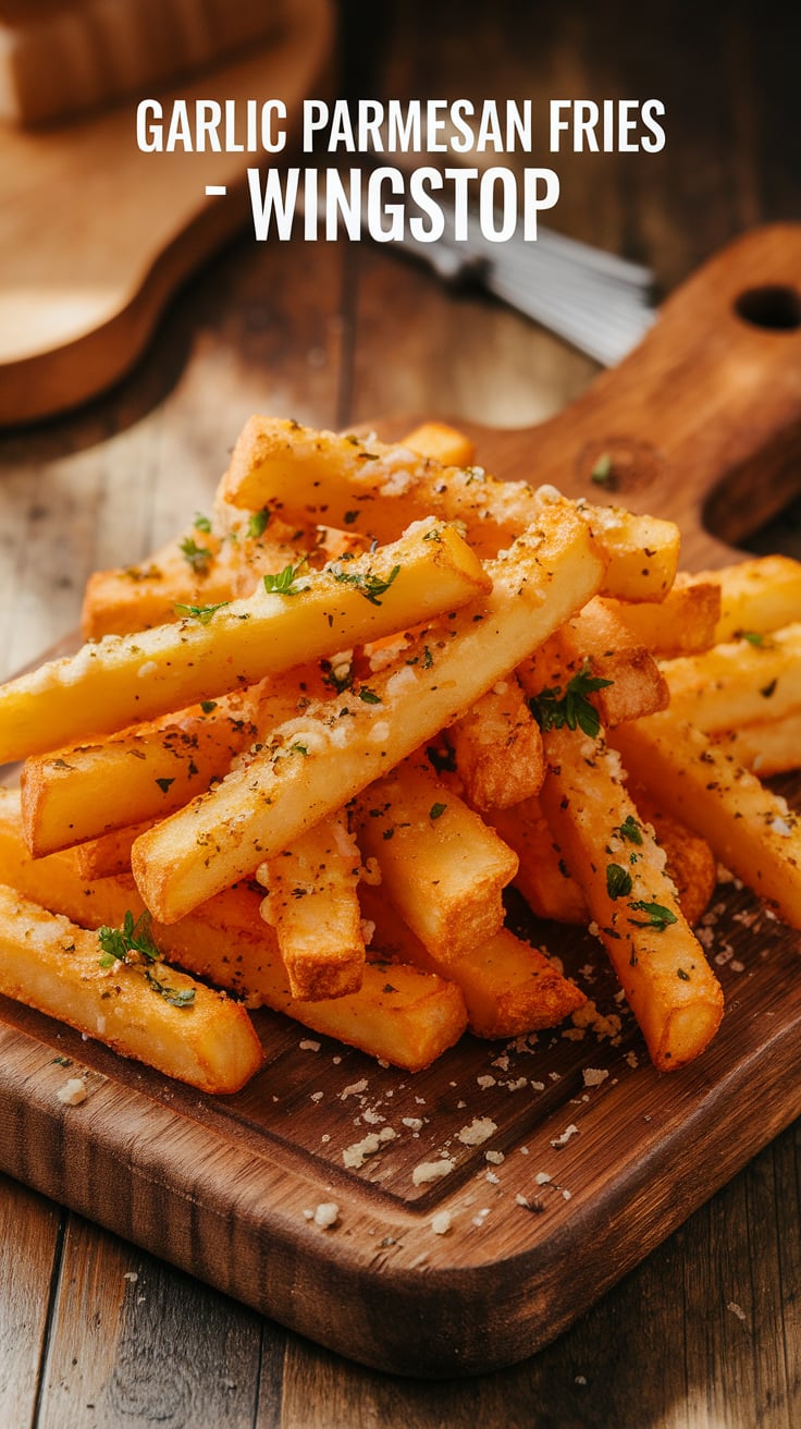 Transform your snack time with this delicious guide to making Garlic Parmesan Fries that taste just like the originals. With each addictive bite, you'll find yourself transported to your favorite wing joint, enjoying a homemade twist on a fan favorite.