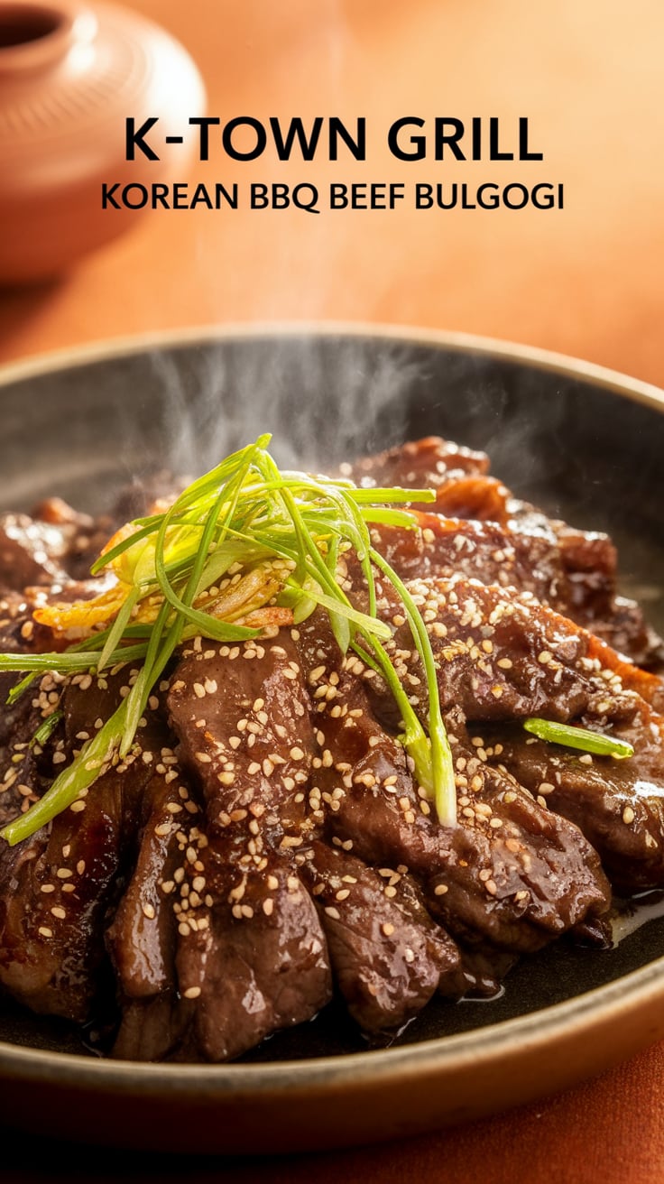 Unleash your inner chef and impress your guests with a dish that's as flavorful as it is fun to make. With our Copycat K-Town Grill Beef Bulgogi, you’ll enjoy all the rich, vibrant flavors of your favorite Korean BBQ right in the comfort of your home!
