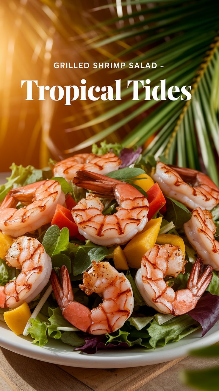 Enjoy the taste of the tropics right at home with a Grilled Shrimp Salad that rivals your favorite coastal restaurant. This easy-to-follow copycat recipe features succulent shrimp and fresh ingredients, delivering a delicious experience that’s bursting with flavor.