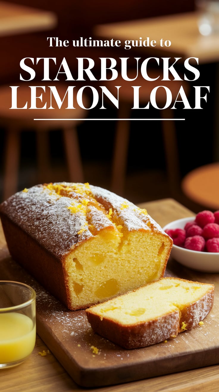 Satisfy your sweet tooth with The Ultimate Guide to Starbucks Lemon Loaf, an incredible copycat recipe that perfectly replicates the café classic. From the moist texture to the vibrant lemon zest, each slice is a burst of flavor that brings the Starbucks experience to your kitchen, ready to be paired with your favorite cup of coffee.