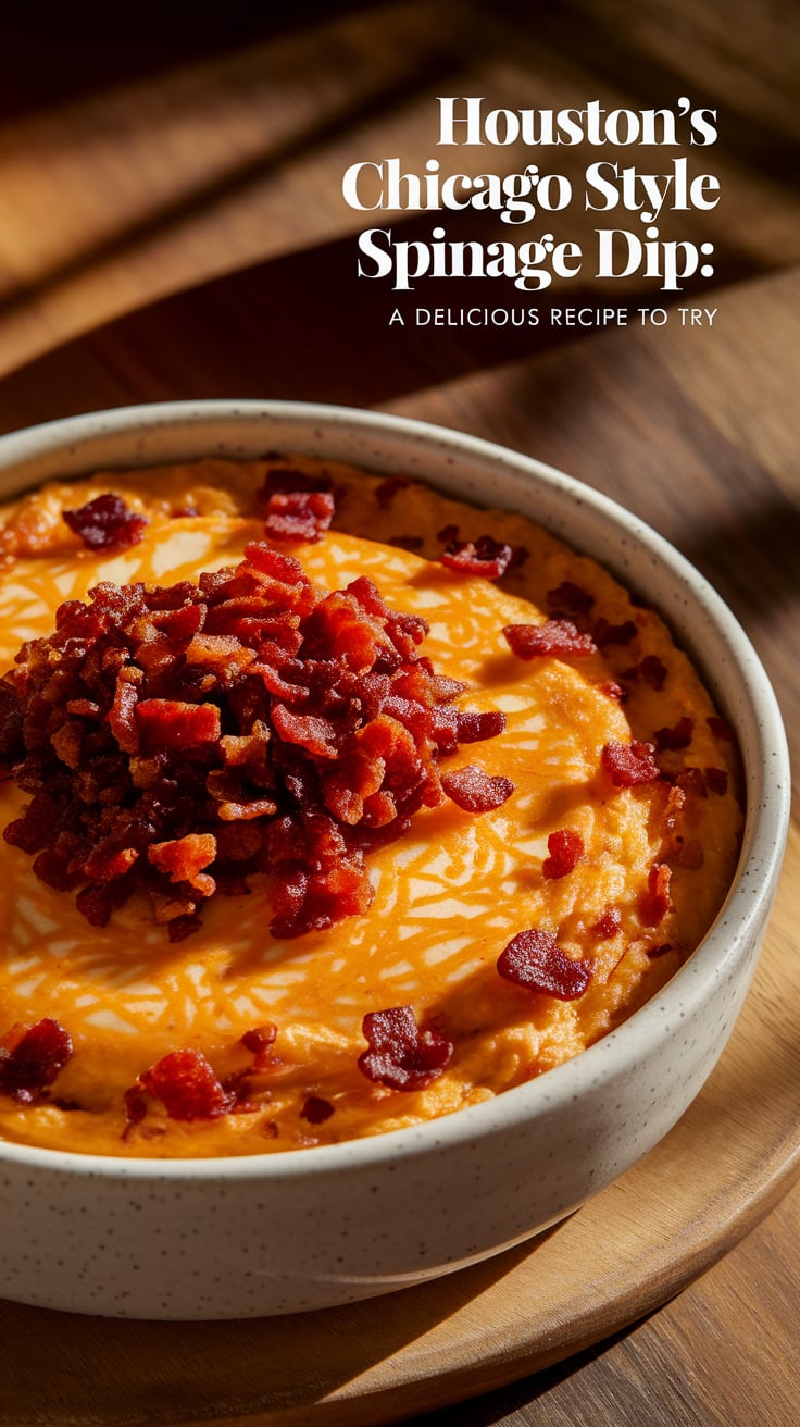 Enjoy the iconic flavors of Houston's Chicago Style Spinach Dip without the wait! Our delicious recipe makes it easy to whip up this beloved appetizer that mirrors the original's creamy texture and savory taste. Perfect for dipping or spreading, this copycat version is sure to become a new favorite at your next get-together!