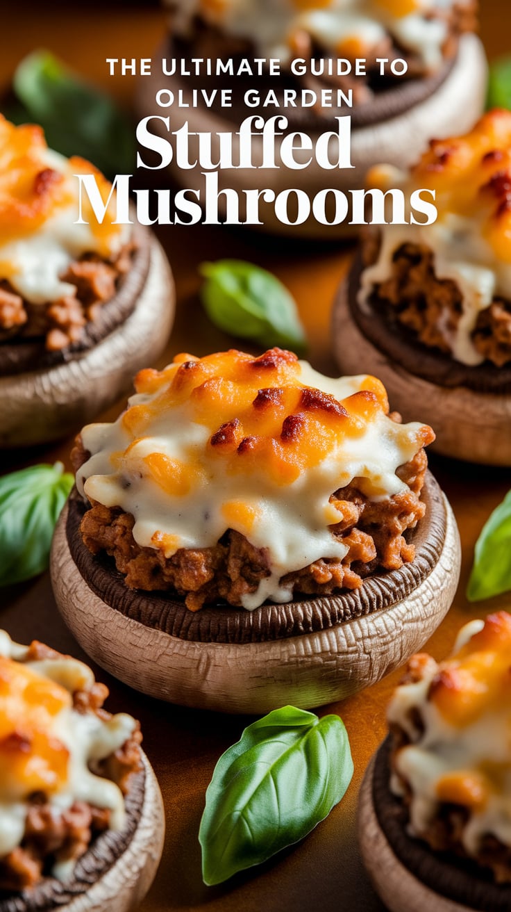 Indulge in the rich, savory flavors of Olive Garden’s Stuffed Mushrooms from the comfort of your home with our Ultimate Guide! This tantalizing copycat recipe captures the essence of the restaurant classic, featuring juicy mushrooms filled with creamy cheese and herbs that will transport your taste buds right back to your favorite dining experience.