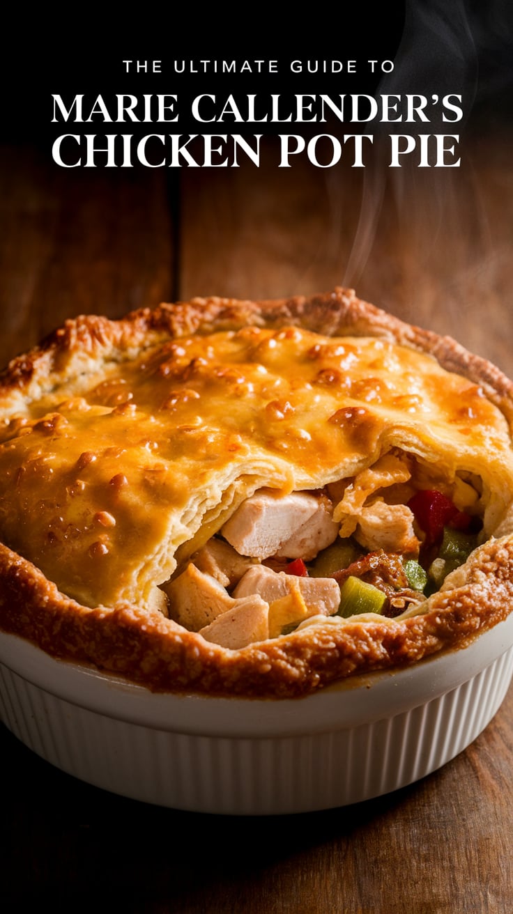 Recreate the comfort of Marie Callender's Chicken Pot Pie in your own kitchen with this expertly crafted copycat recipe. Each bite is filled with tender chicken and hearty vegetables, ensuring it tastes just like the beloved original.