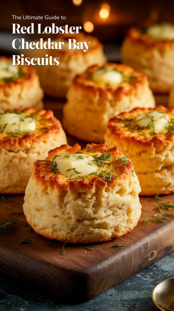 Craving the delightful Cheddar Bay Biscuits from Red Lobster? This ultimate guide shows you how to recreate that iconic flavor right at home. Fluffy, cheesy, and infused with a rich buttery finish, this copycat recipe will have you coming back for seconds, making it a perfect side for any meal.