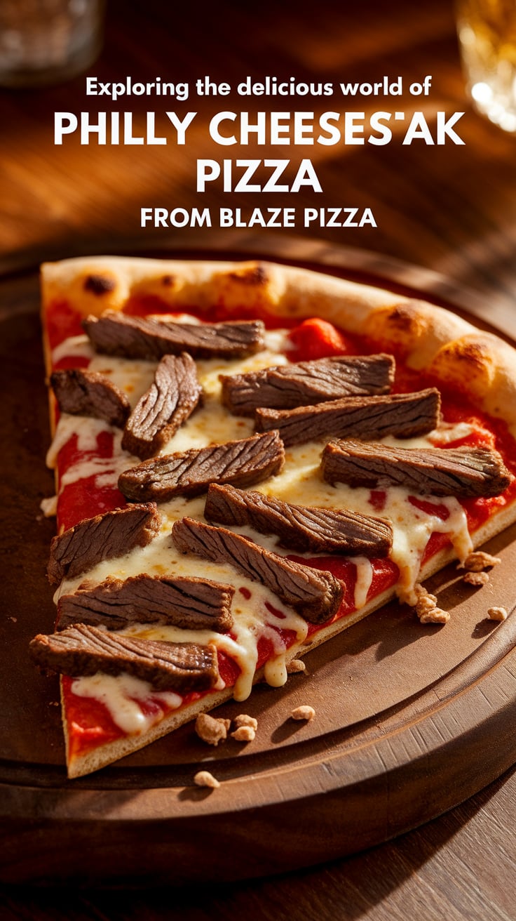 Take your pizza night to new heights with this ultimate guide to creating Philly Cheesesteak Pizza at home. Enjoy the same rich flavors and satisfying textures found at Blaze Pizza, ensuring a delicious meal that will impress everyone.