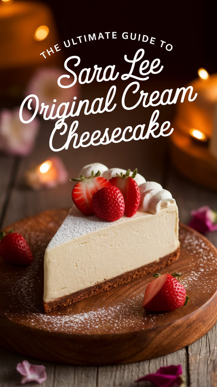 Indulge in the creamy perfection of Sara Lee's Original Cream Cheesecake with this fantastic copycat recipe. Get ready to savor the same rich, velvety texture and luscious flavor that made the original a beloved classic, all from the comfort of your own kitchen.