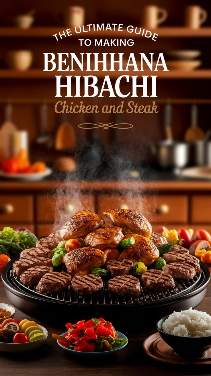 Craving the savory goodness of Benihana's Hibachi Chicken and Steak? Discover how to recreate this iconic dish with our step-by-step guide, ensuring that every bite is packed with the same bold flavors and tender textures you love.