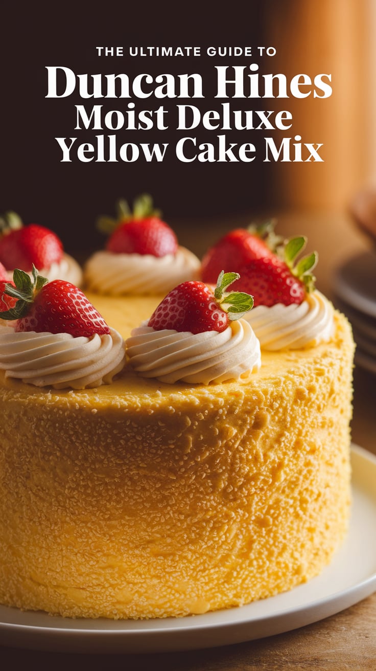 Indulge in this delightful copycat recipe that emulates Duncan Hines Moist Deluxe Yellow Cake. Whether you’re baking for a gathering or treating yourself, this version captures the original's essence while making it easy to whip up at home.