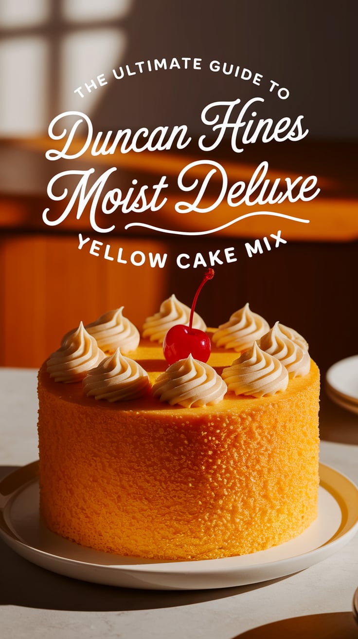 Experience the nostalgic taste of Duncan Hines Moist Deluxe Yellow Cake with this incredible copycat recipe. Enjoy the same light and fluffy texture as the original cake, perfect for celebrations or simply satisfying your sweet tooth at home.