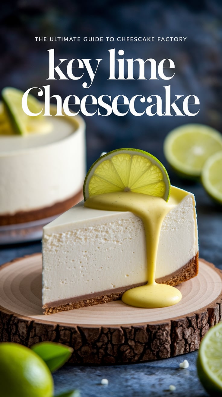 Discover how to recreate the iconic Key Lime Cheesecake from The Cheesecake Factory with this easy-to-follow copycat guide. You’ll enjoy the same vibrant flavors and smooth consistency, impressing your friends and family with every slice.