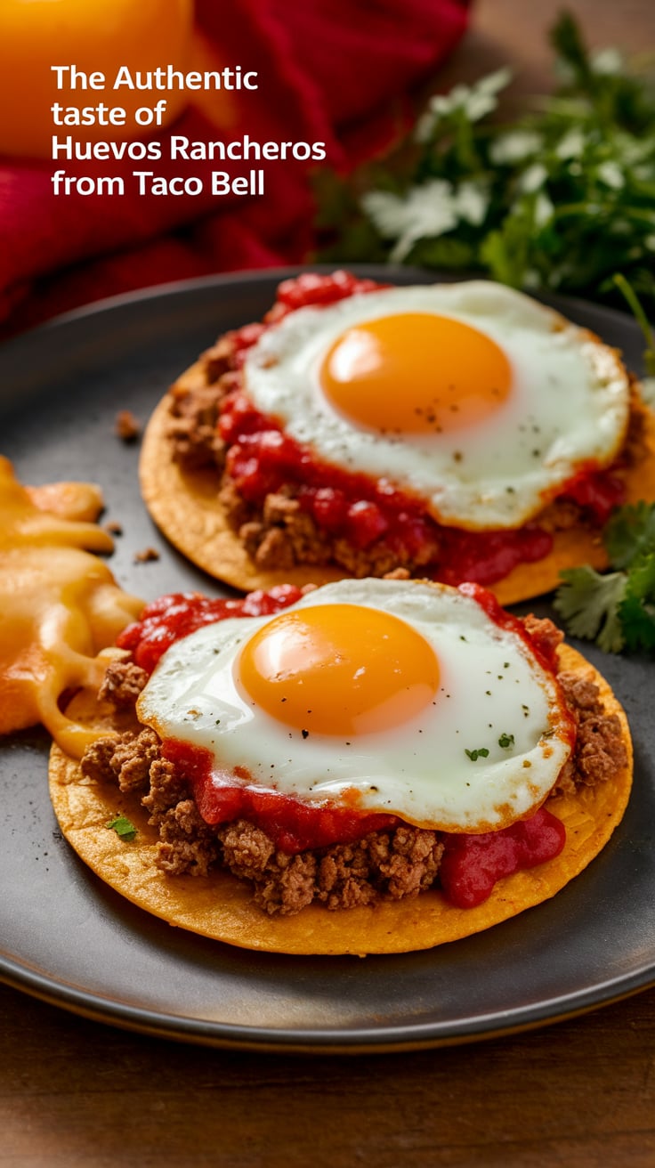 Imagine the delightful blend of textures as you bite into the crispy tortilla paired with the creaminess of the eggs and the freshness of the salsa. This dish brings together bright colors and bold tastes, making it a feast for both the eyes and the palate.