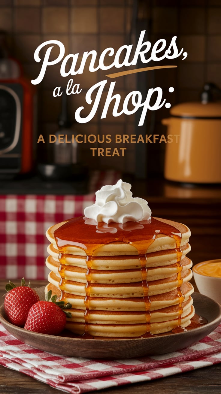 If you’re looking to elevate your mornings with a beloved classic that pleases both the young and the young-at-heart, pancakes a la IHOP are the ultimate solution. Get ready to flip, stack, and enjoy a delightful breakfast like no other!