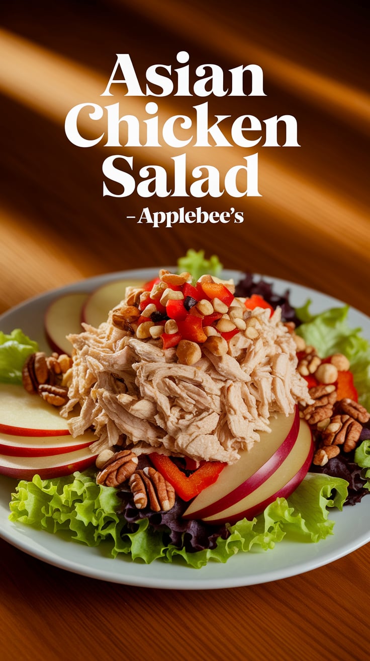 Craving the irresistible combination of flavors in Applebee's Asian Chicken Salad? Look no further! This simple copycat recipe brings together all the key components—succulent chicken, crisp greens, and a tangy dressing—allowing you to enjoy this delicious salad whenever the mood strikes.