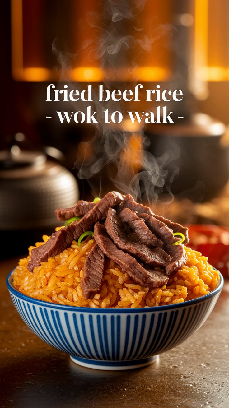 Customize your fried beef rice with your favorite vegetables or spice levels to make it your own. Get ready to indulge in a flavorful meal that proves homemade can be just as delicious as takeout, showcasing the magic of a classic dish reimagined.