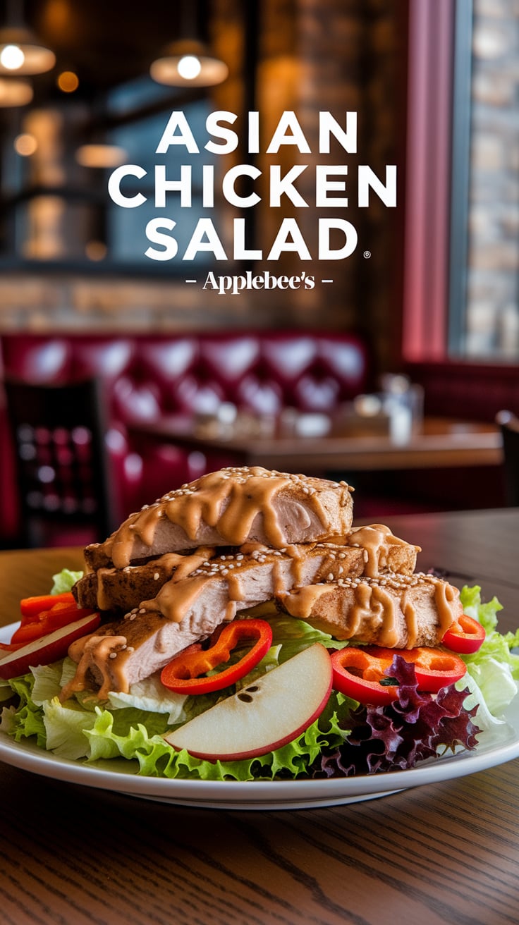 Why head to Applebee's when you can whip up their iconic Asian Chicken Salad at home? This delightful copycat recipe captures the essence of the original, featuring a medley of fresh ingredients and a sweet-and-sour dressing that brings that restaurant experience right to your dining table.