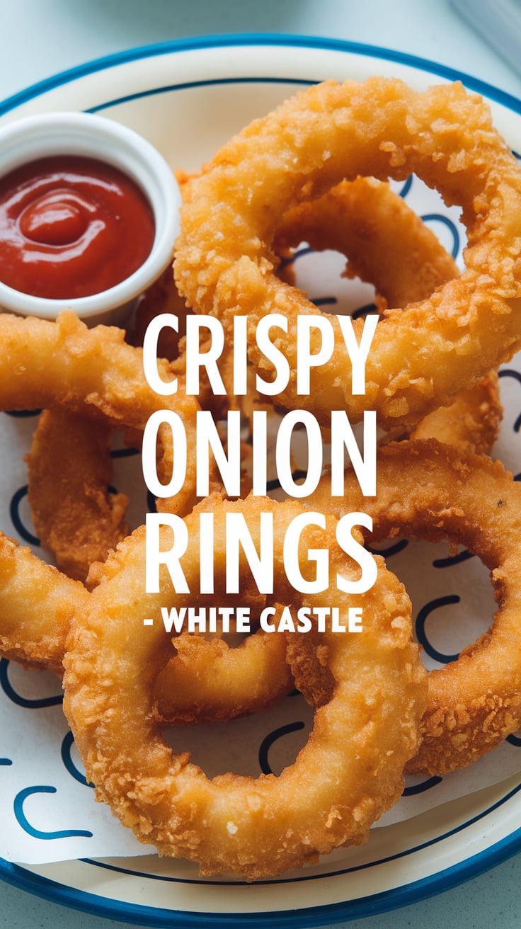 Discover the secrets to achieving that signature crunch and savory taste that makes White Castle’s onion rings a favorite. This easy-to-follow recipe walks you through the steps to create a delicious batter that clings perfectly to the onions, ensuring every bite is a satisfying experience.