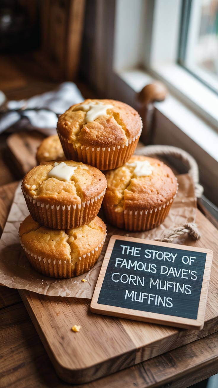 Elevate your next meal with the unmistakable taste of Famous Dave's Corn Muffins made right in your own oven. This copycat recipe replicates those signature muffins, giving you that warm, fluffy texture and delicious sweetness that pairs perfectly with your favorite dishes.