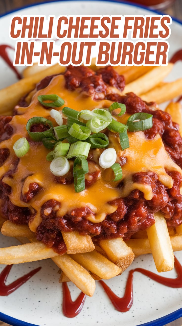 Join the fun of making Chili Cheese Fries, perfect for game nights, parties, or a cozy night in. This copycat recipe guarantees that you can indulge in a classic comfort food that tastes just as good as the original, making every gathering a delicious celebration.