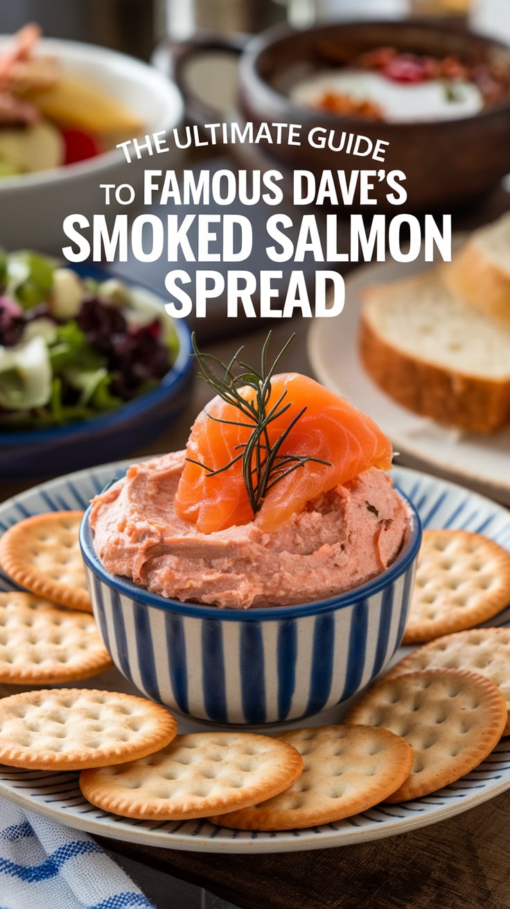 Join the fun of making Smoked Salmon Spread, perfect for brunch, cocktail parties, or simply enjoying at home. With this recipe, you can enjoy a delicious offering that tastes just as delightful as the one from Famous Dave's, making every occasion a special celebration.