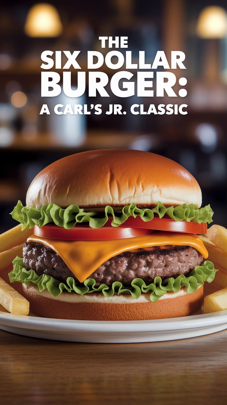 Indulge in a homemade version of the Six Dollar Burger that perfectly mirrors the original's deliciousness. This recipe captures every savory bite, featuring premium beef, fresh ingredients, and that signature sauce you love.