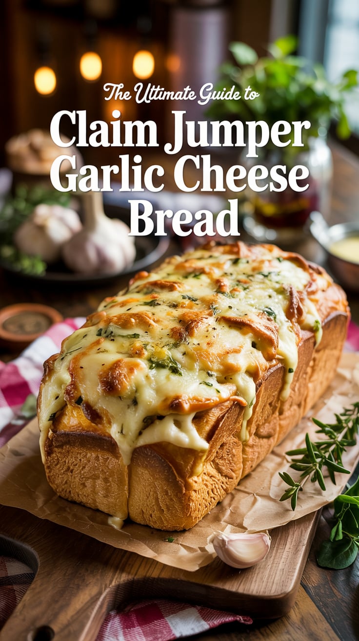 Bring the iconic taste of Claim Jumper right to your dining table with this straightforward guide. Your homemade Garlic Cheese Bread will boast the same rich flavors and crispy edges that made the restaurant dish a hit. Dive into the simple steps that will have you baking the ultimate crowd-pleaser!