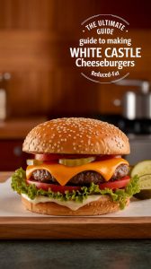 Enjoy the deliciousness of White Castle cheeseburgers in a lighter format that doesn’t compromise on flavor. This copycat recipe makes it easy to whip up a batch, perfect for game days or a fun family dinner.