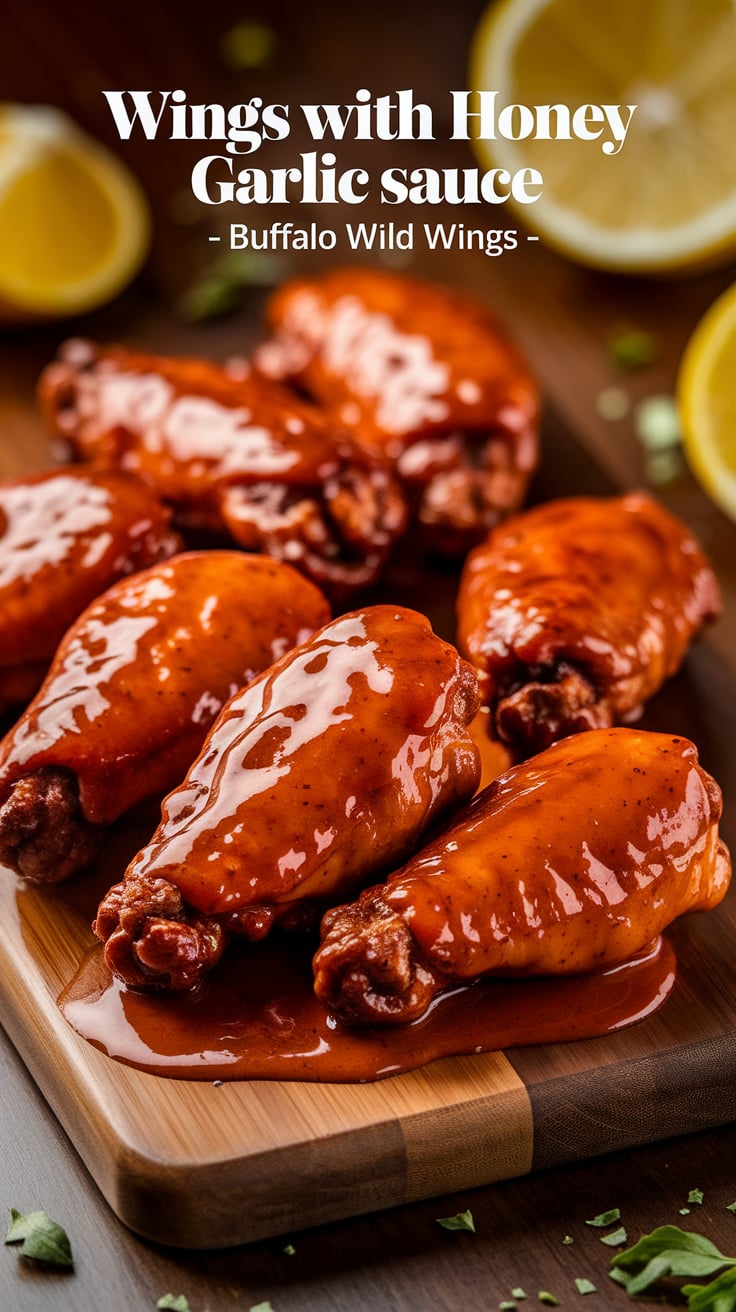 Unleash the flavor with this copycat recipe for Wings with Honey Garlic Sauce that mirrors the iconic taste from Buffalo Wild Wings. Enjoy the perfect blend of sweetness and savory goodness that makes these wings a crowd pleaser at any gathering.