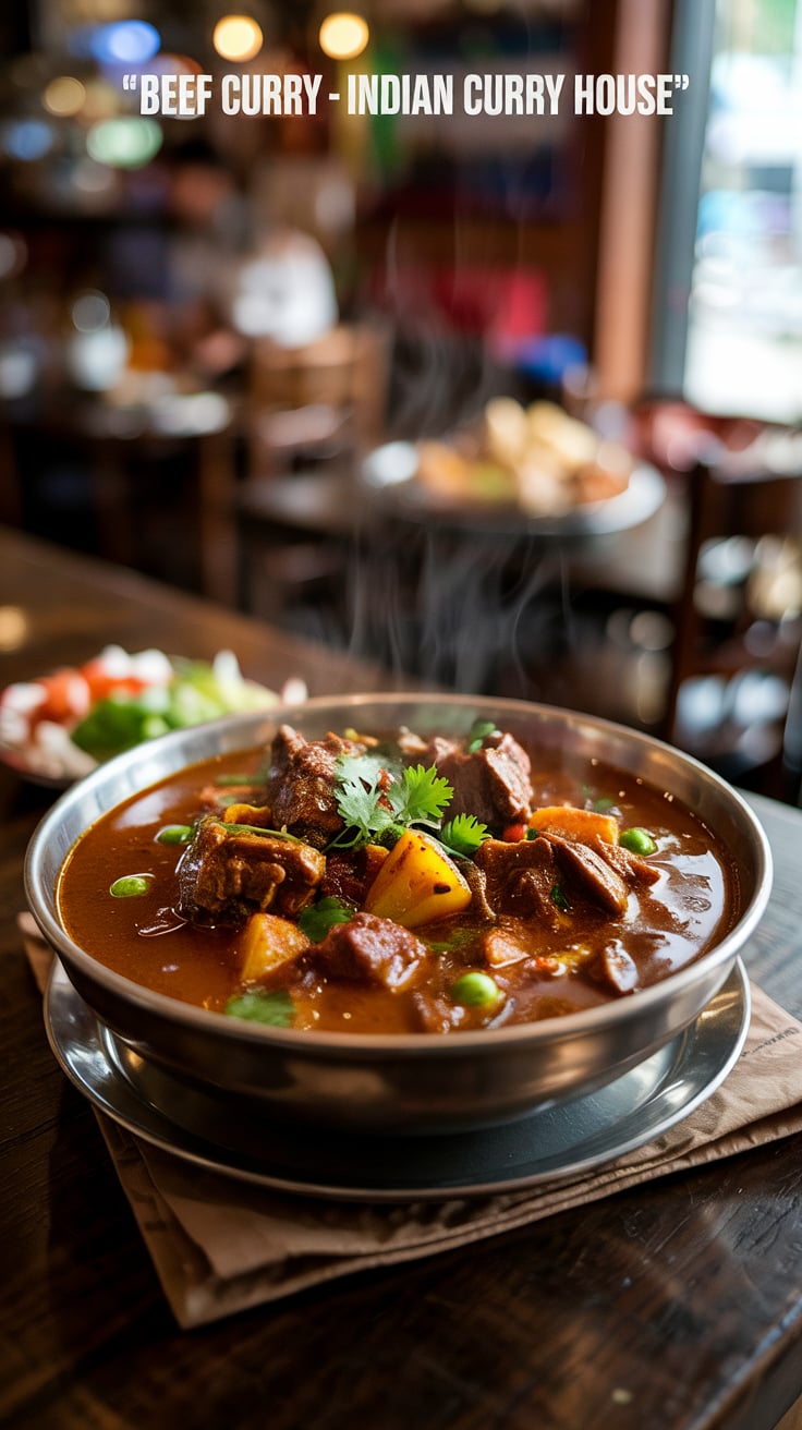 Craving the depth of flavor found in Indian curry house's beef curry? This homemade version captures the essence of the original, bringing together vibrant spices and tender beef in a sauce that will transport your taste buds straight to flavorful Indian kitchens.